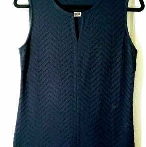 Calvin Klein Blue Sleeveless Top
